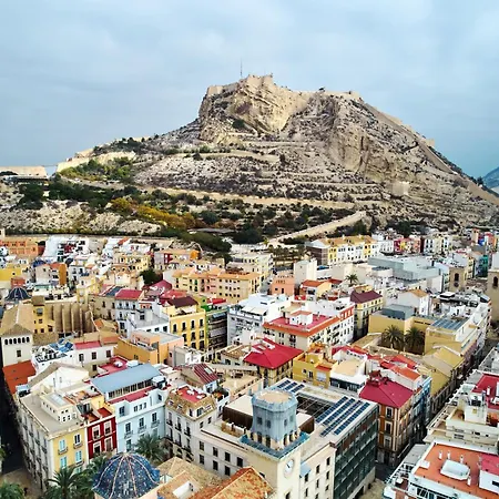 Gema Historica En Santa Cruz Doble Terraza Vistas Alicante